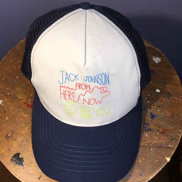 Jack Johnson Concert Tour hat 2014 From Here To Now To You SnapBack cap - Picture 10 of 11